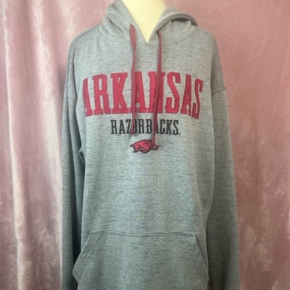 Champion Other - Mens Gray Arkansas RazorBack Champions Hoodie Size XL